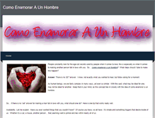 Tablet Screenshot of comoenamoraraunhombre.weebly.com