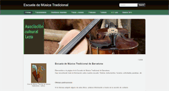 Desktop Screenshot of escuelamusicatradicional.weebly.com