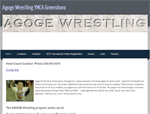 Tablet Screenshot of agogewrestling.weebly.com