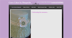 Desktop Screenshot of cravecakesbymargarida.weebly.com