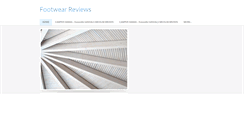 Desktop Screenshot of footwearreviewsuv.weebly.com