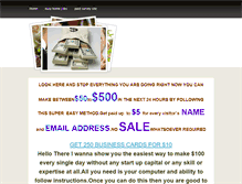 Tablet Screenshot of dumbestwaystomakemoney.weebly.com