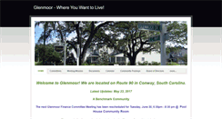 Desktop Screenshot of glenmoorhoa.weebly.com