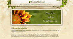 Desktop Screenshot of healingherbology.weebly.com