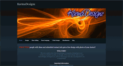 Desktop Screenshot of karmadesignz.weebly.com