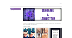 Desktop Screenshot of lemonadeandlamingtons.weebly.com