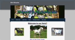 Desktop Screenshot of mini-miracles.weebly.com