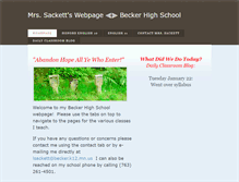 Tablet Screenshot of lsackett.weebly.com