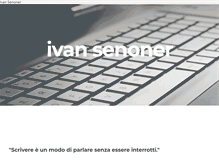 Tablet Screenshot of ivansenoner.weebly.com