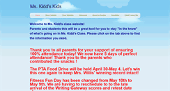 Desktop Screenshot of mskiddskids.weebly.com