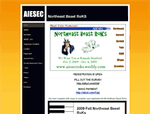 Tablet Screenshot of aiesecroks.weebly.com
