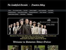 Tablet Screenshot of downtonabbeyonline.weebly.com