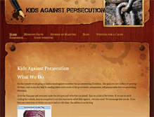 Tablet Screenshot of kidsagainstpersecutiongbc.weebly.com