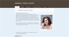 Desktop Screenshot of annabelleyoung.weebly.com