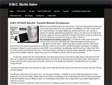Tablet Screenshot of dmcstudiosalon.weebly.com