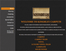 Tablet Screenshot of kingsleycarpets.weebly.com