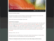 Tablet Screenshot of hho4all.weebly.com