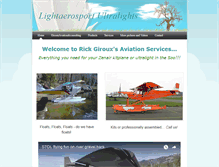 Tablet Screenshot of girouxaviation.weebly.com