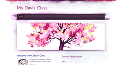 Desktop Screenshot of msdavisclass.weebly.com