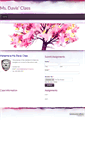 Mobile Screenshot of msdavisclass.weebly.com