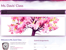 Tablet Screenshot of msdavisclass.weebly.com