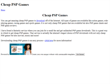 Tablet Screenshot of cheappspgames.weebly.com