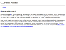 Tablet Screenshot of gapublicrecords.weebly.com