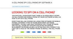 Desktop Screenshot of cellphone-spy.weebly.com