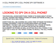 Tablet Screenshot of cellphone-spy.weebly.com