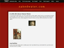 Tablet Screenshot of nakedwatersite.weebly.com