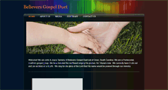 Desktop Screenshot of believersgospelduet.weebly.com
