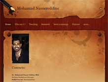 Tablet Screenshot of nasseredine.weebly.com