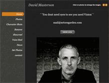 Tablet Screenshot of davidmasterson.weebly.com