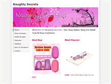 Tablet Screenshot of naughtysecrets.weebly.com