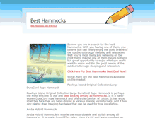 Tablet Screenshot of best-hammocks-sale-and-reviews.weebly.com