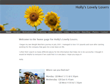 Tablet Screenshot of lovelylosers.weebly.com