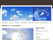 Tablet Screenshot of makingwishesfly.weebly.com