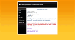 Desktop Screenshot of mrskruger.weebly.com