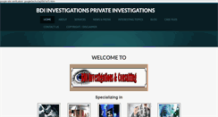 Desktop Screenshot of bdiinvestigations.weebly.com