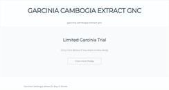 Desktop Screenshot of garciniacambogiaextractgnc.weebly.com