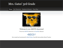 Tablet Screenshot of mgates3.weebly.com