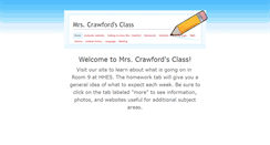 Desktop Screenshot of crawfordclass.weebly.com