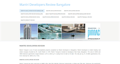 Desktop Screenshot of mantrideveloperreview.weebly.com