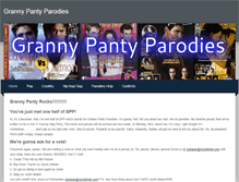 Tablet Screenshot of grannypanty.weebly.com