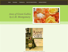 Tablet Screenshot of anneofgreengables.weebly.com