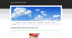 Desktop Screenshot of graef1stgrade.weebly.com