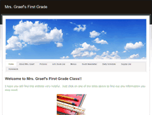 Tablet Screenshot of graef1stgrade.weebly.com