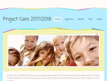 Tablet Screenshot of projectcare2011.weebly.com