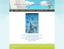 Tablet Screenshot of maximumride1.weebly.com