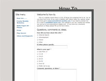 Tablet Screenshot of answersforu.weebly.com